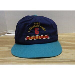 VINTAGE Mario Andretti Hat Cap Snapback 1994 Texado Havoline Racing *